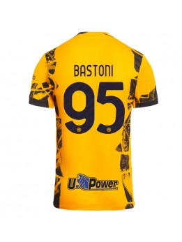 Inter Milan Alessandro Bastoni #95 Ausweichtrikot 2024-25 Kurzarm